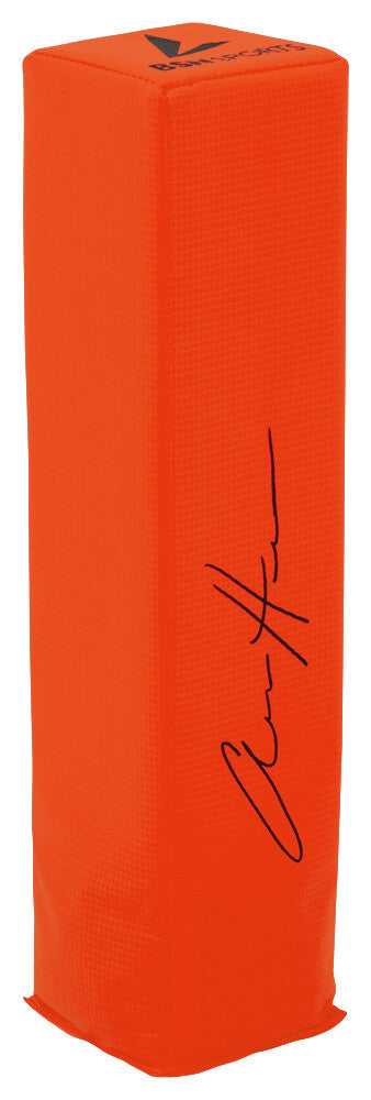 Aidan Hutchinson Signed Orange Endzone Pylon – Schwartz COA