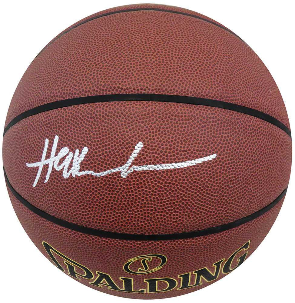 Hakeem Olajuwon Signed Spalding Elevation NBA Basketball – COA