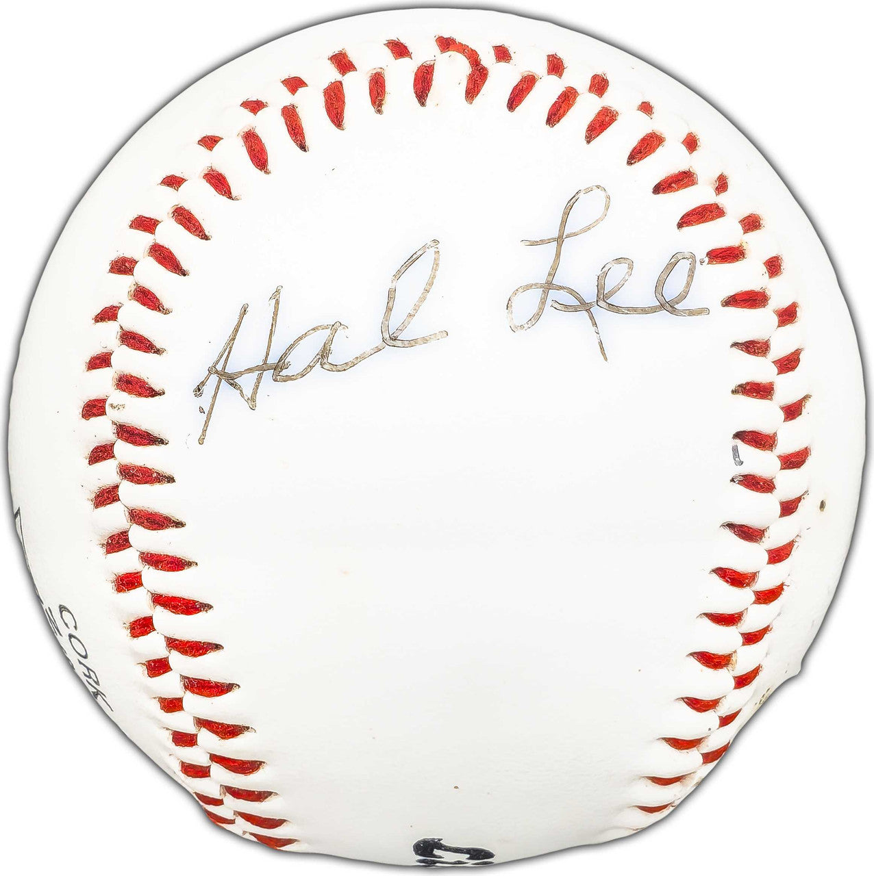 Hal Lee Autographed Official Little League Baseball Boston Red Sox Beckett BAS #BK44472
