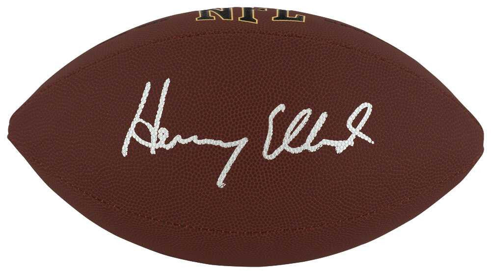 Henry Ellard Signed Wilson Super Grip Full Size NFL Football - Schwartz Authenticated