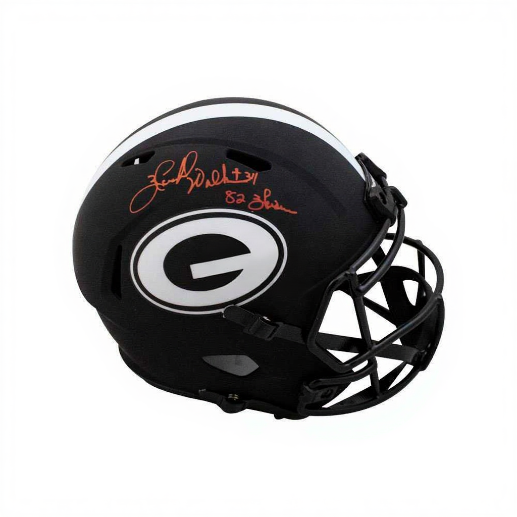 Herschel Walker “82 Heisman” Signed Georgia Bulldogs Eclipse Full-Size Helmet – BAS COA