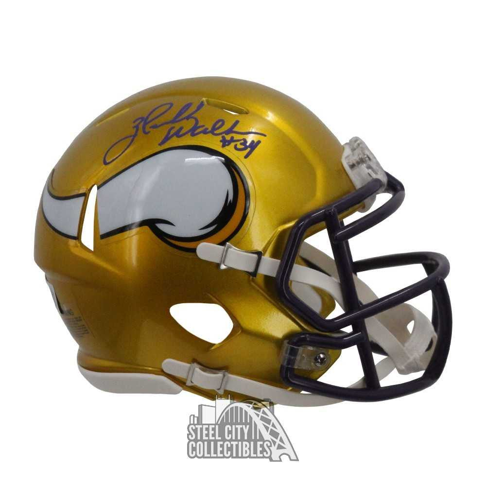 Herschel Walker Autographed Minnesota Flash Mini Football Helmet - BAS