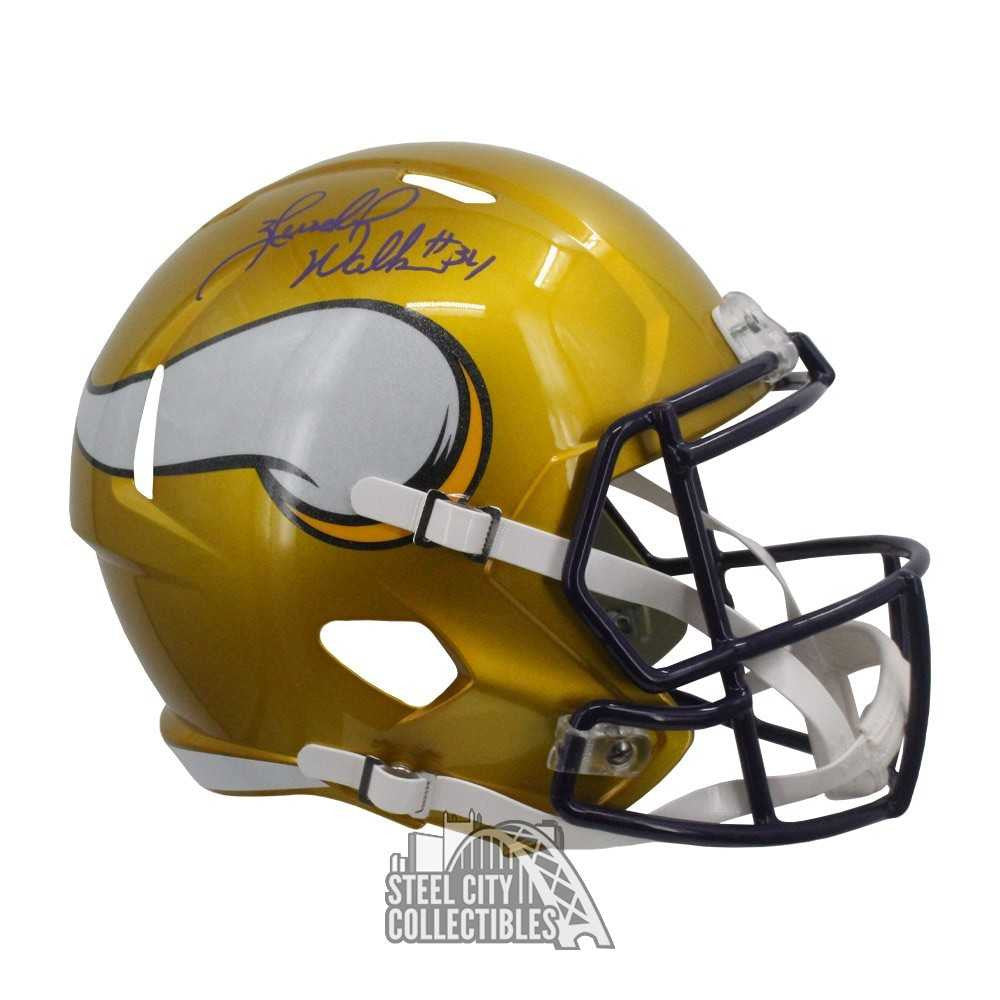 Herschel Walker Autographed Minnesota Replica Flash Full Size Football Helmet - BAS