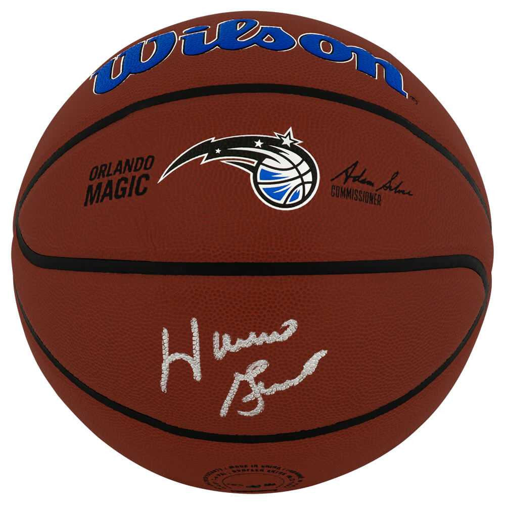 Horace Grant Signed Wilson Orlando Magic Logo NBA Basketball
