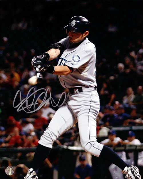 Ichiro Suzuki Autographed 8x10 Photo Seattle Mariners IS Holo Stock #60563