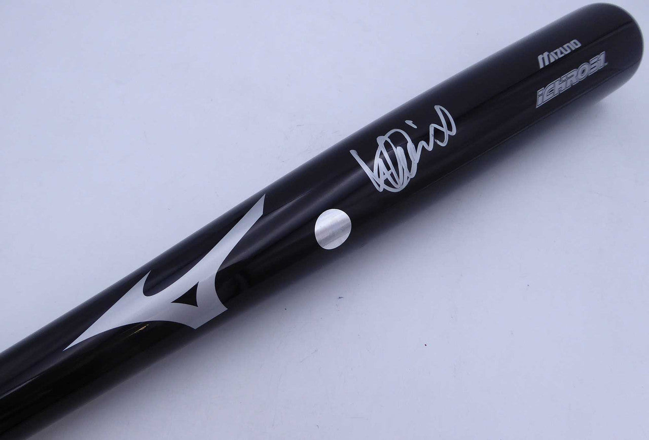 Ichiro Suzuki Autographed Mizuno Bat Seattle Mariners IS Holo SKU #253202