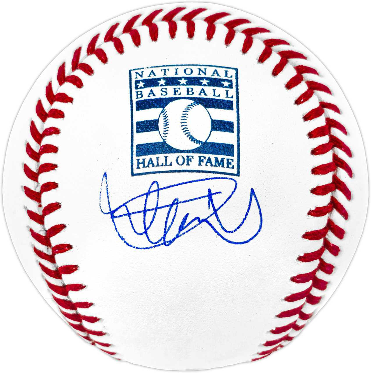 Ichiro Suzuki Autographed Official Hall of Fame HOF Logo MLB Baseball Seattle Mariners IS Holo & Beckett BAS Witness QR