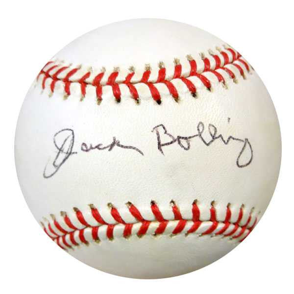 Jack Bolling Autographed NL Baseball Brooklyn Dodgers PSA/DNA #U58683