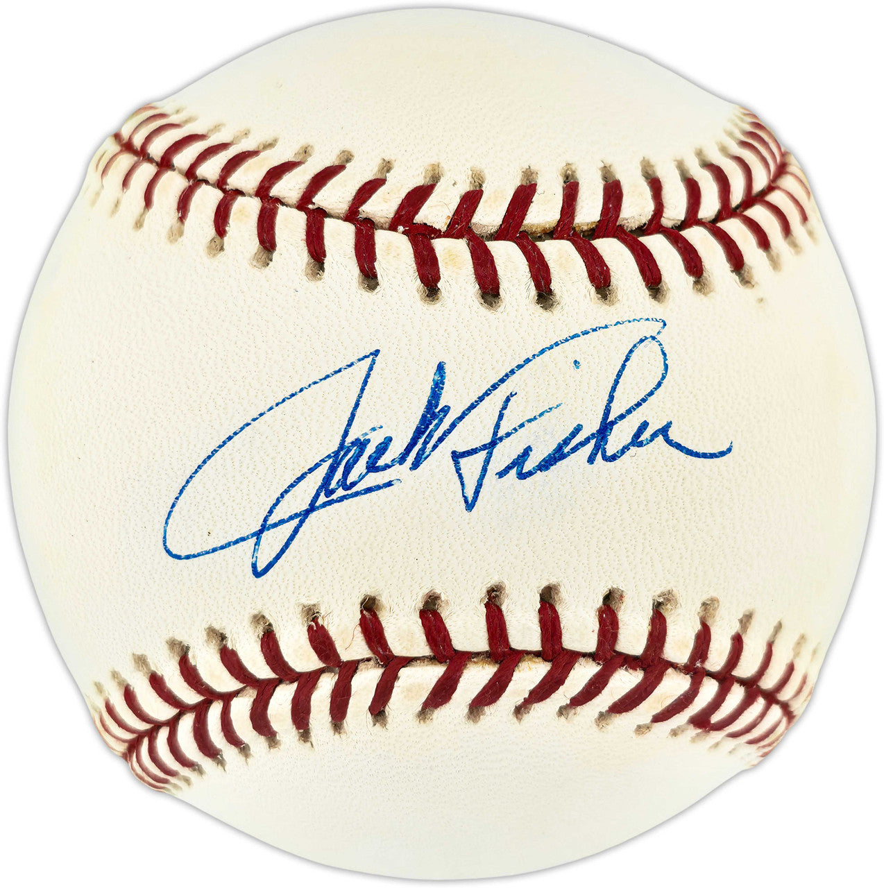 Jack Fisher Autographed Official MLB Baseball New York Mets JSA #P98947