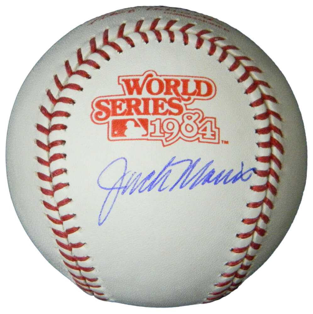Jack Morris Signed Rawlings Official 1984 World Series Baseball - Schwartz Authenticated