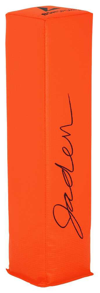 Jaden Greathouse Signed BSN Orange Endzone Football Pylon