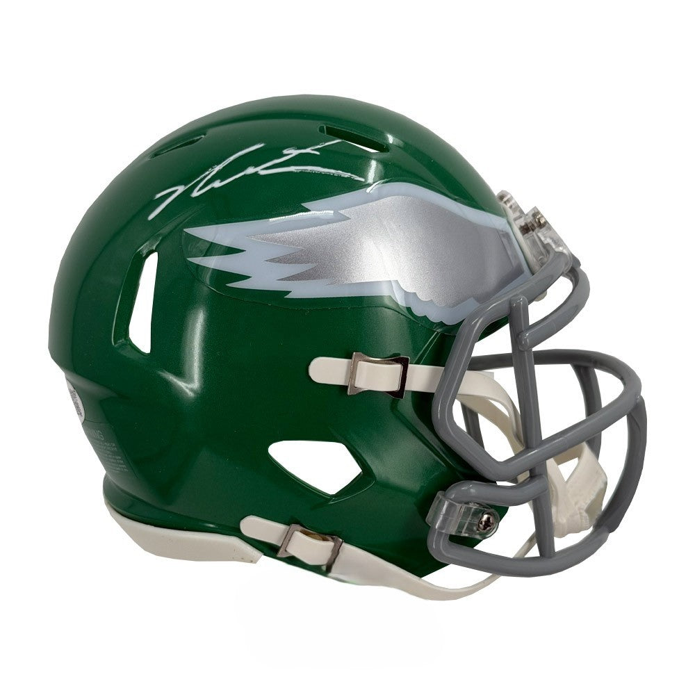 Jalen Carter Autographed Philadelphia Eagles 2023 ALT Mini Helmet - JSA