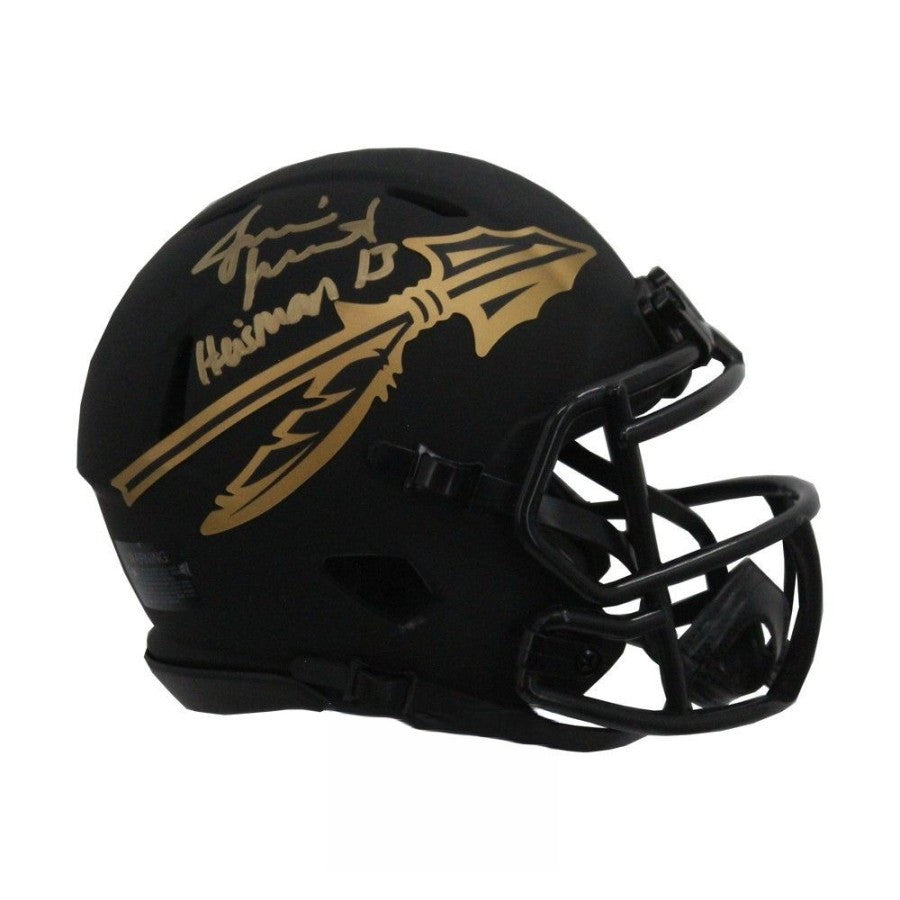 Jameis Winston Heisman 13 Autographed Florida State Seminoles Eclipse Mini Helmet - BAS