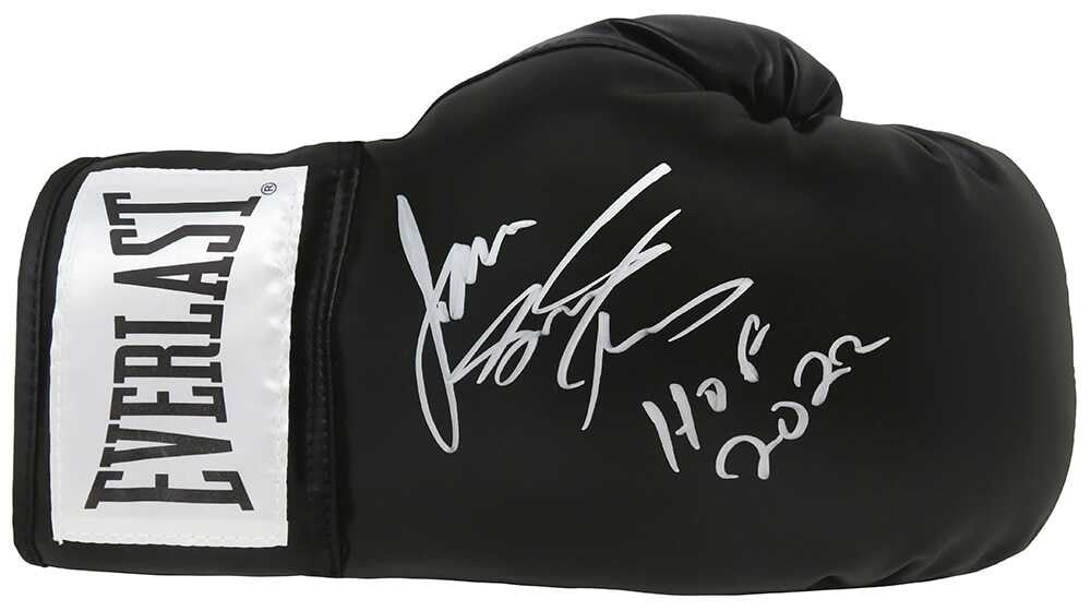 James Toney Signed Everlast Black Boxing Glove w/HOF 2022 - Schwartz Authenticated