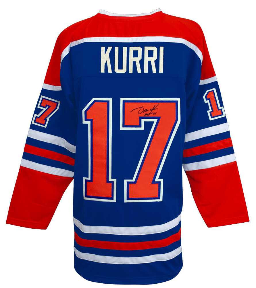 Jari Kurri Signed Jersey  Schwartz Sports Memorabilia