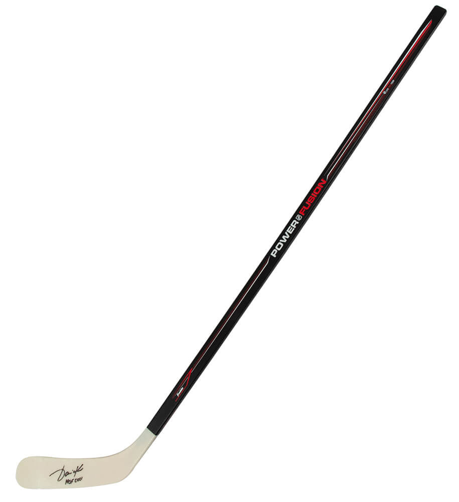 Jari Kurri Signed Franklin Power Fusion 48-Inch Full Size Hockey Stick w/HOF'01 - Schwartz Authenticated