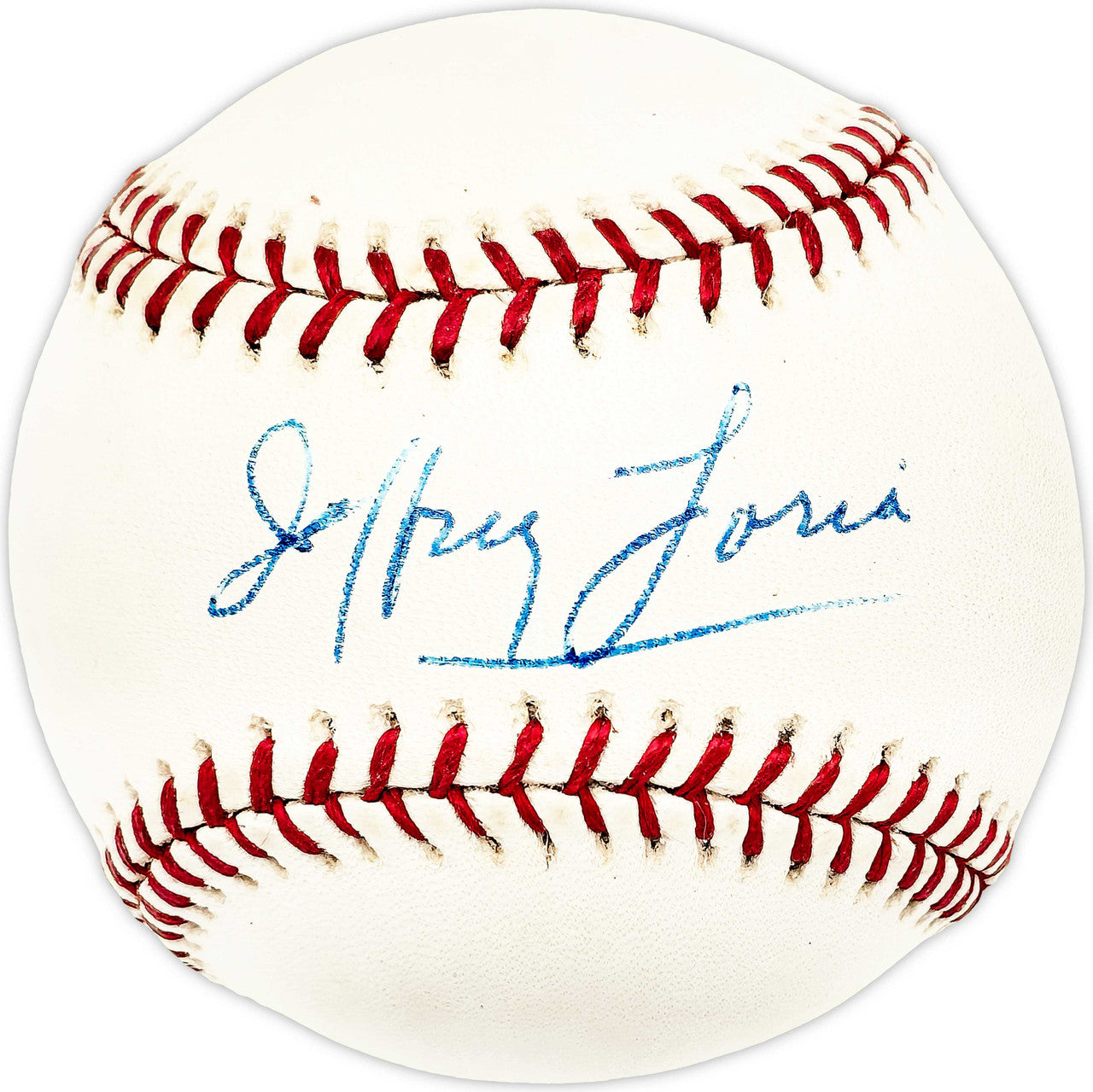 Jeffrey Loria Autographed Official NL Baseball Miami Marlins SKU #226081