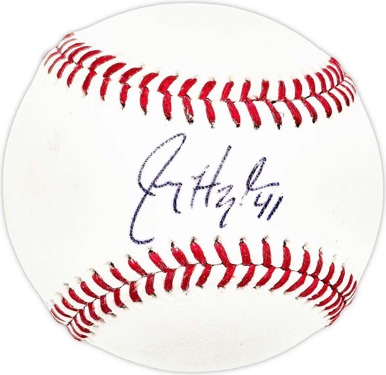 Jeremy Hazelbaker Autographed Official MLB Baseball St. Louis Cardinals MLB Holo #JB815014