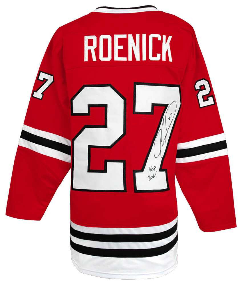 Jeremy Roenick Signed Jersey  Schwartz Sports Memorabilia