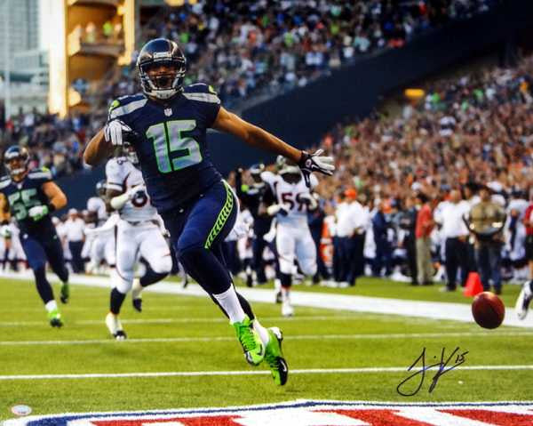 Jermaine Kearse Autographed 16x20 Photo Seattle Seahawks