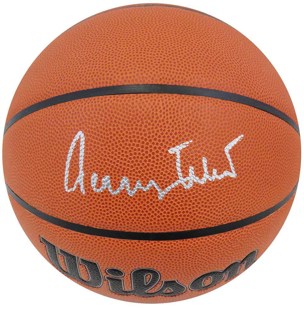 Jerry West Signed Wilson Indoor/Outdoor NBA Basketball - Schwartz Authentic