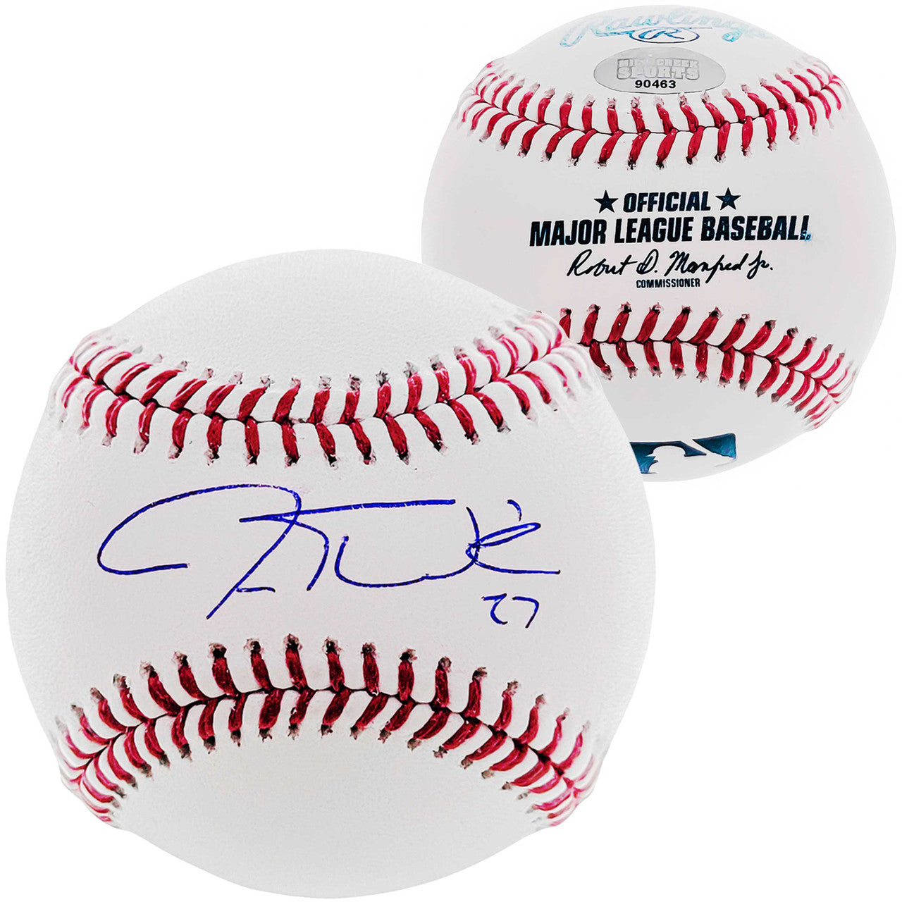 Jesse Winker Autographed Official MLB Baseball Seattle Mariners MCS Holo