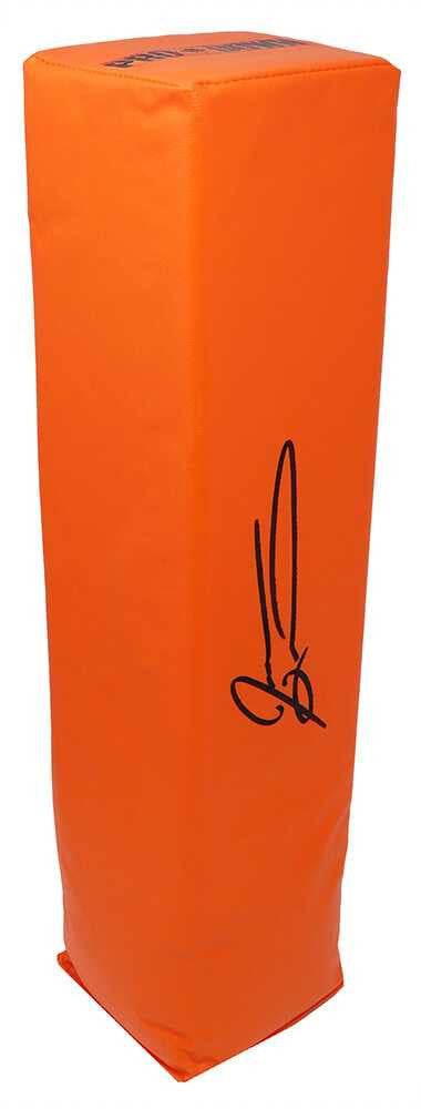 Jevon Kearse Signed Orange Endzone Football Pylon - Schwartz Authenticated