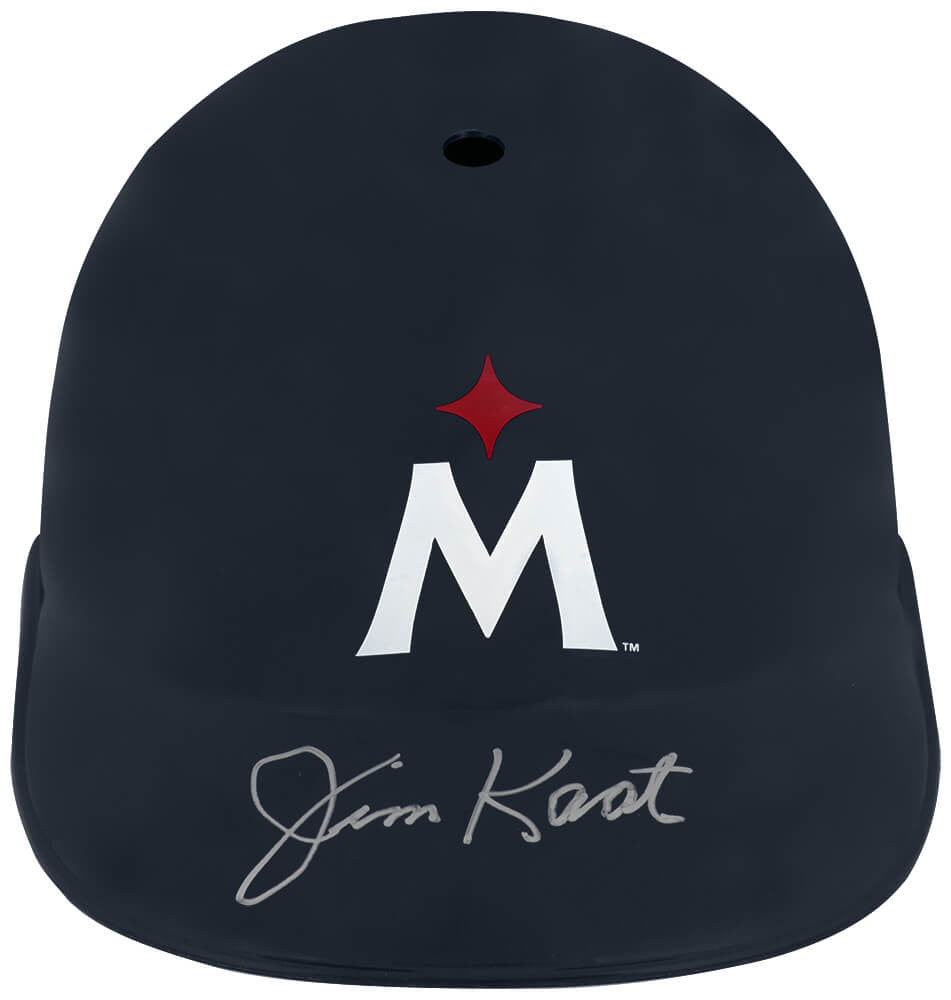 Jim Kaat Signed Minnesota Twins Souvenir Replica Batting Helmet - Schwartz Authenticated