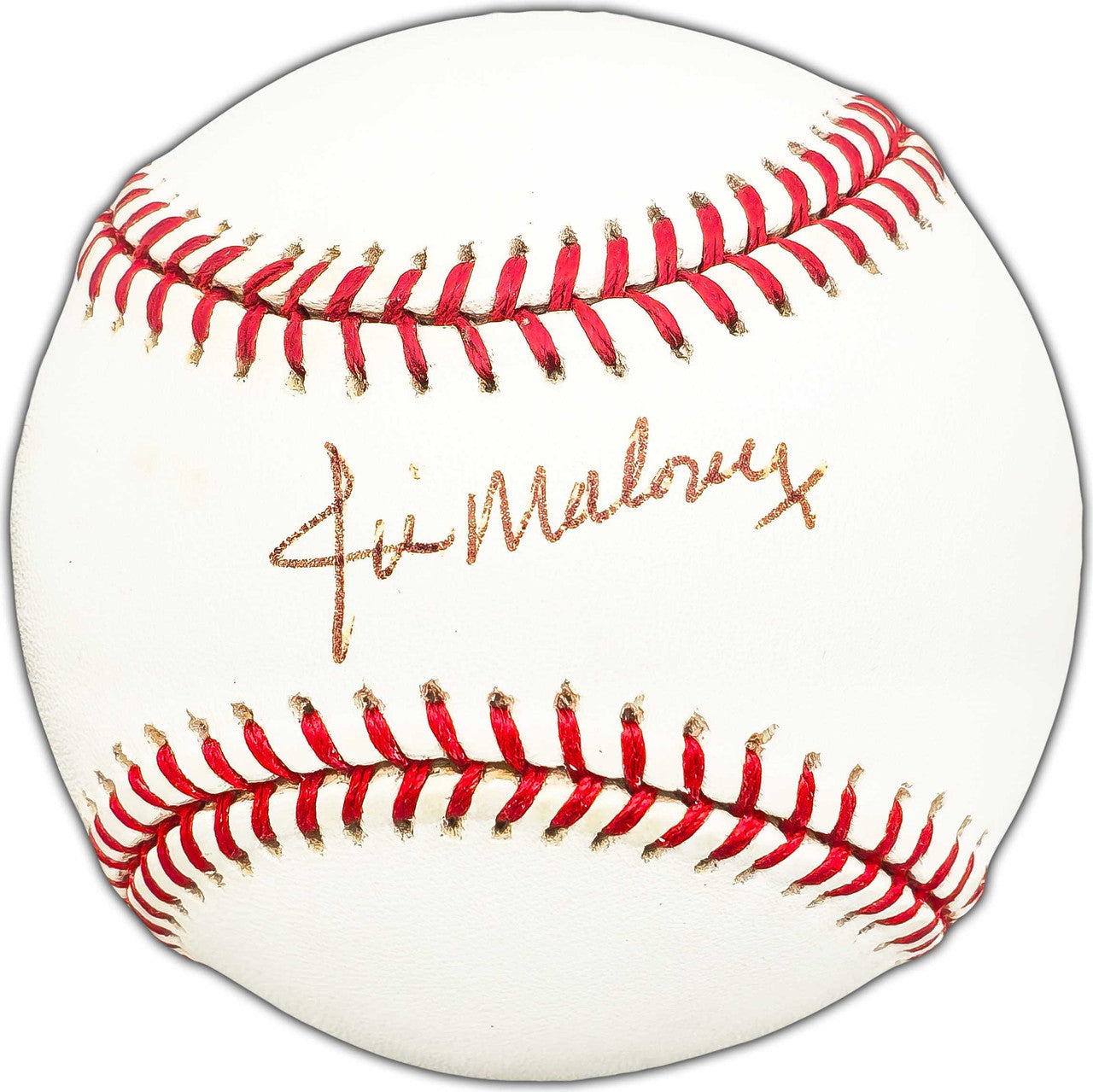 Jim Maloney Autographed Official NL Baseball Cincinnati Reds Beckett BAS #BK44384