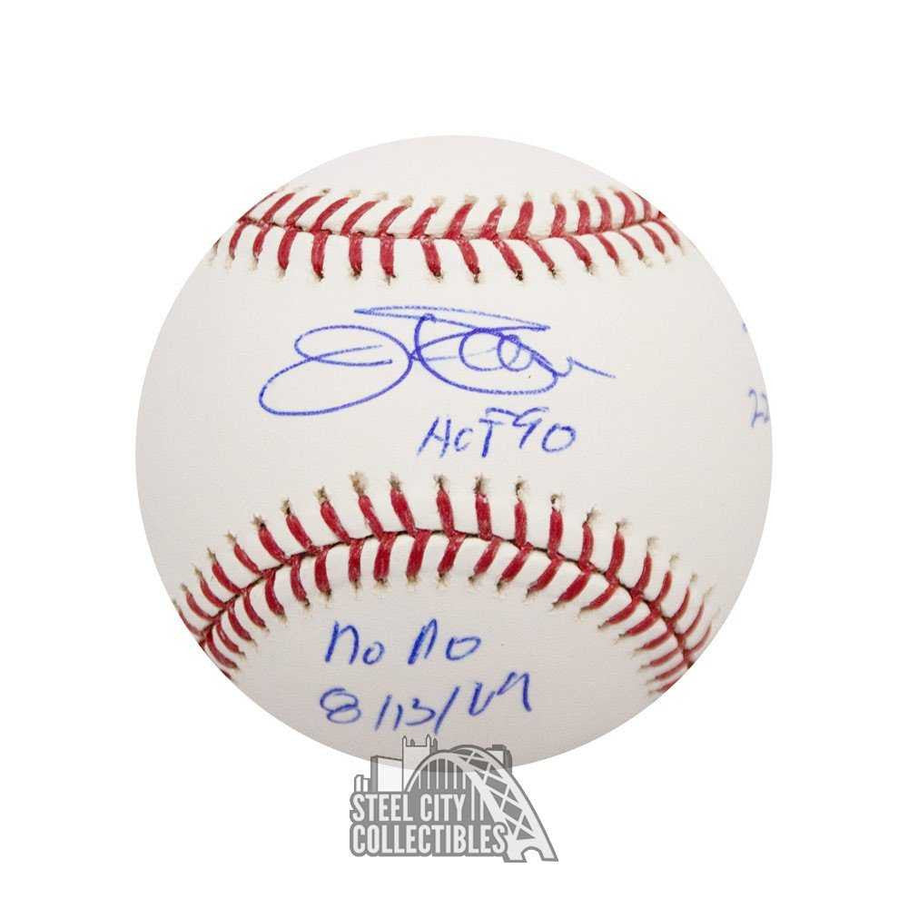 Jim Palmer Stats Autographed Official MLB Baseball - PSA/DNA (6 Inscriptions)