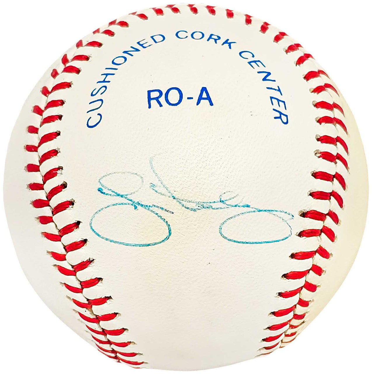 Jim Presley Autographed Official AL Baseball Seattle Mariners, Atlanta Braves Beckett BAS #BJ009040