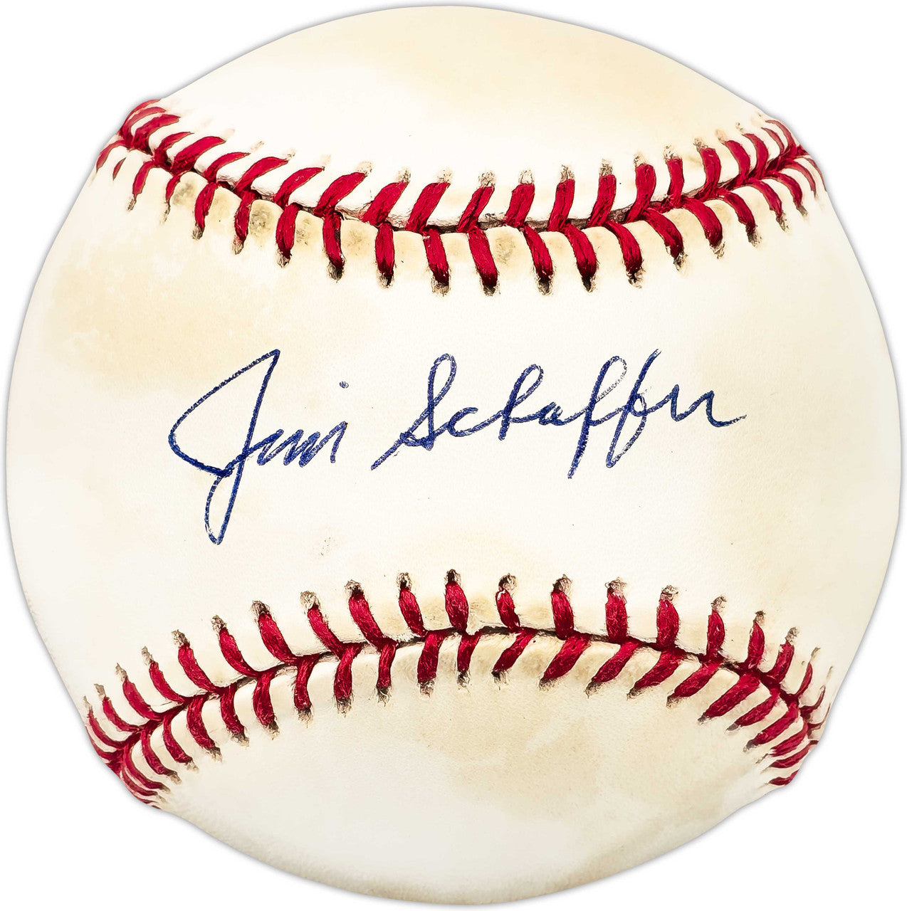 Jim Schaffer Autographed Official AL Baseball St. Louis Cardinals, Chicago Cubs SKU #225680