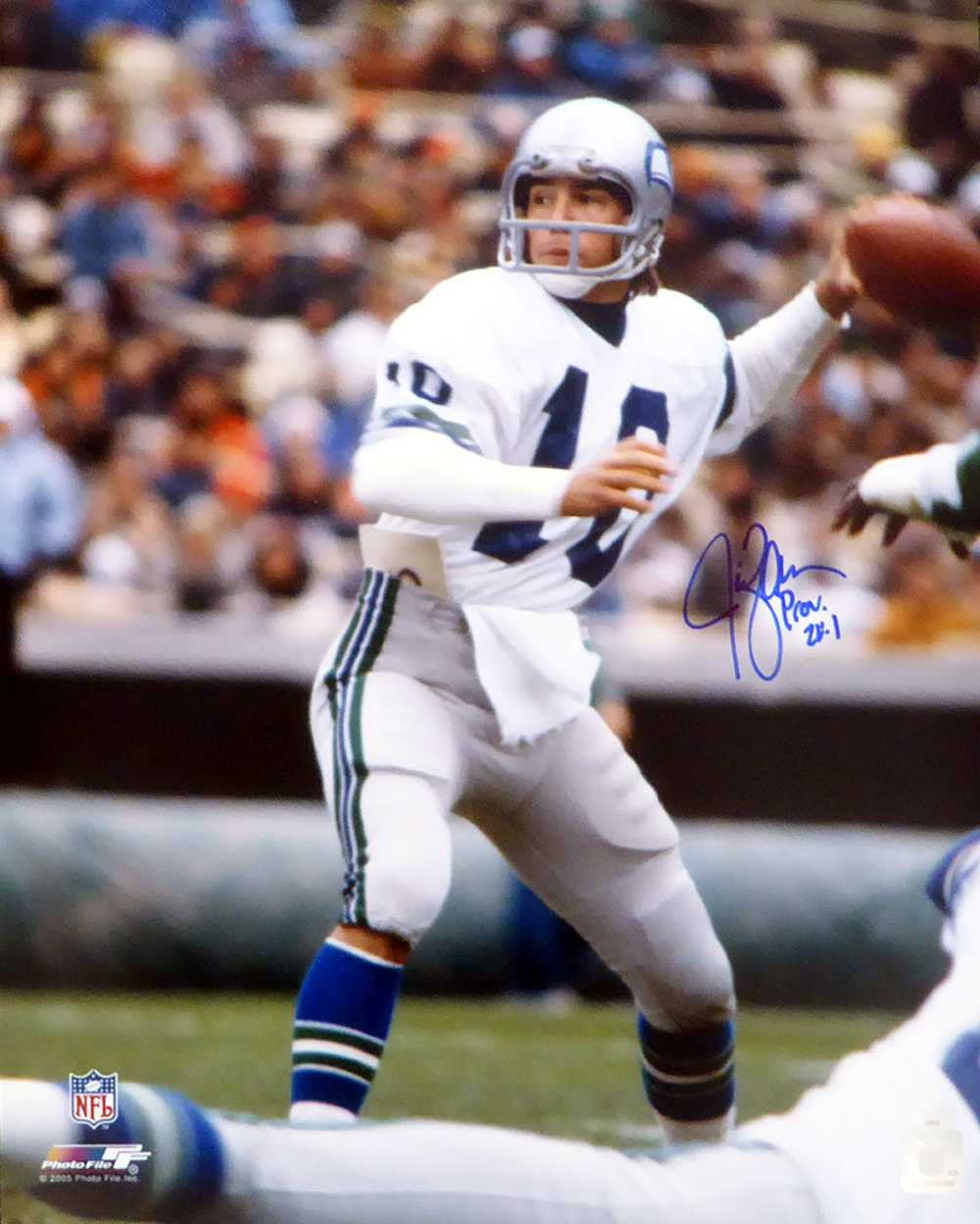 Jim Zorn Autographed 16x20 Photo Seattle Seahawks MCS Holo