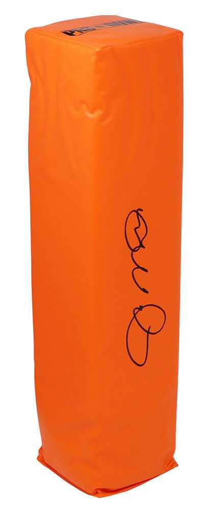 Joe Montana Signed BSN Orange Endzone Football Pylon -  Fanatics