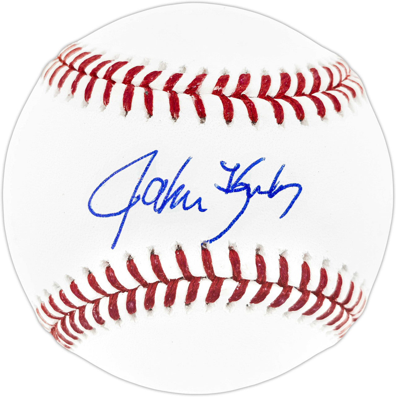 John Kruk Autographed Official MLB Baseball – Philadelphia Phillies – Beckett BAS Witness