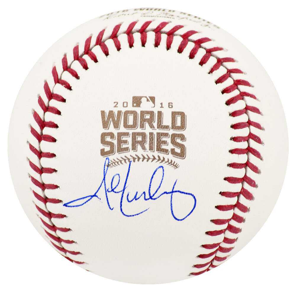 John Lackey Signed 2016 World Series Baseball – Chicago Cubs (JSA)