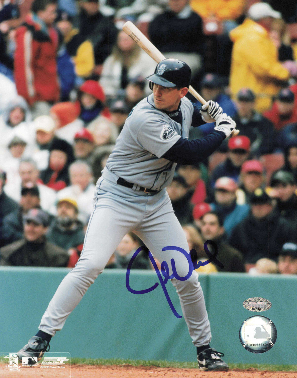 John Olerud Autographed 8x10 Photo Seattle Mariners MCS Holo #87546