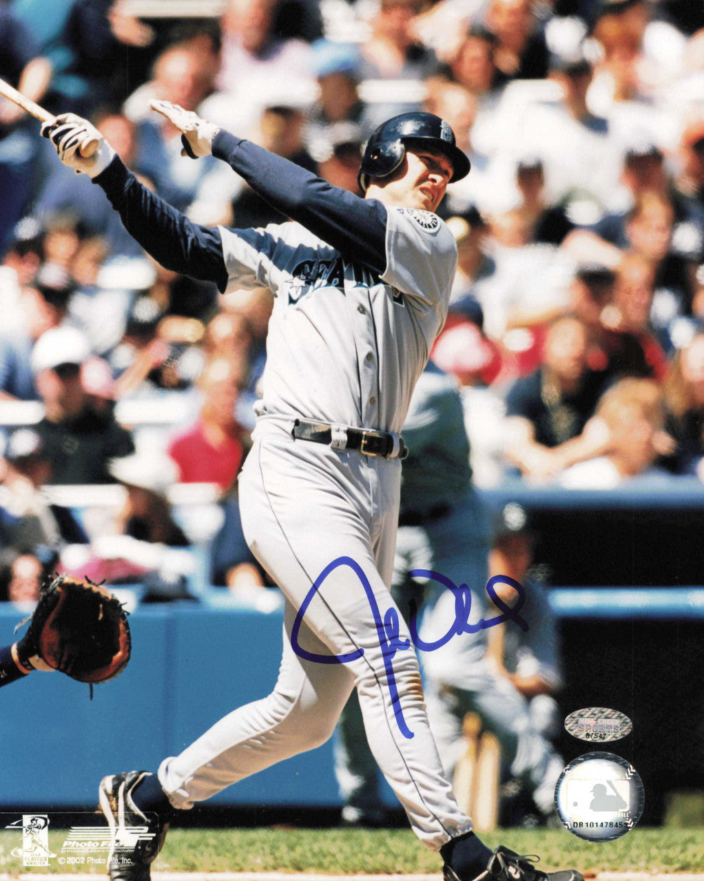 John Olerud Autographed 8x10 Photo Seattle Mariners MCS Holo #87547
