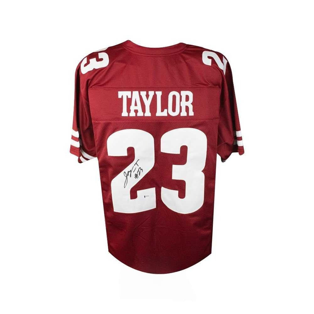 Jonathan Taylor Signed Wisconsin Badgers Jersey – BAS COA