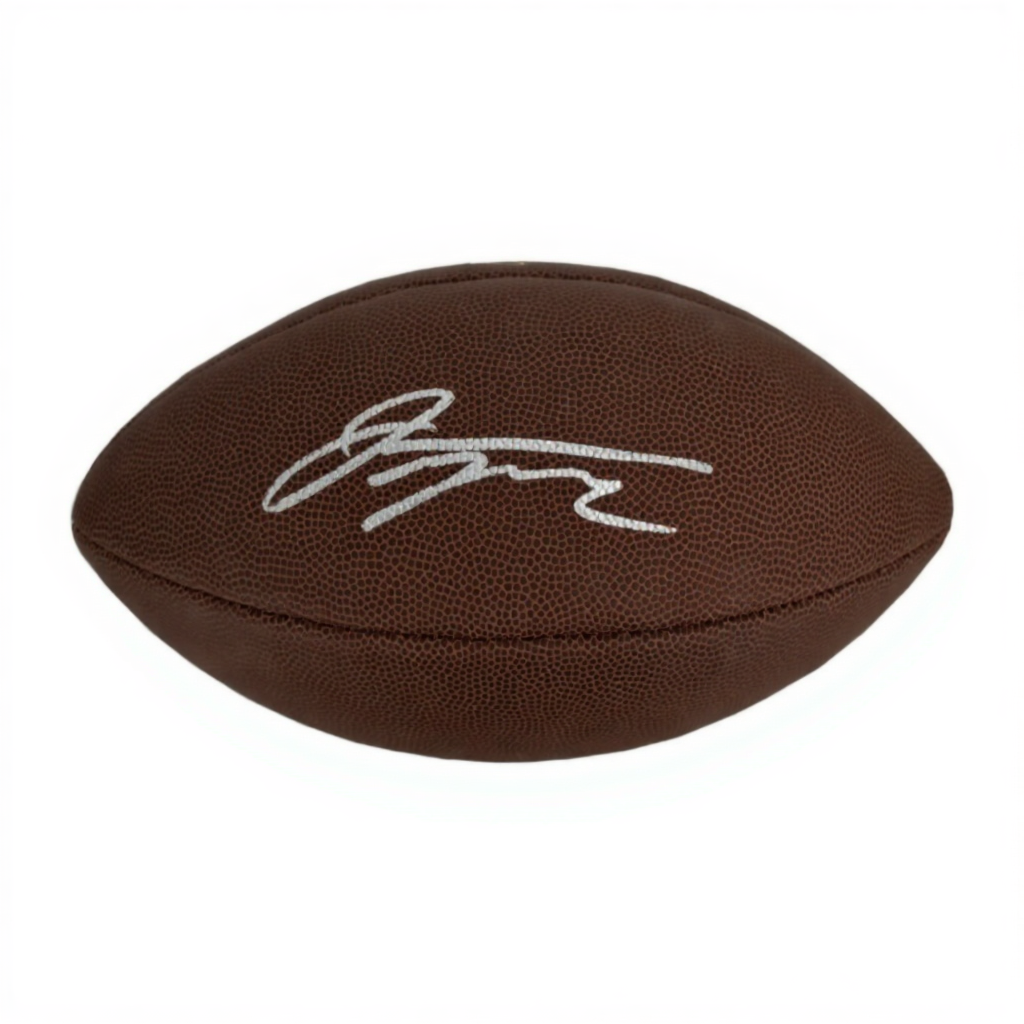 Jonathan Taylor Signed Wilson NFL Football – Beckett BAS COA