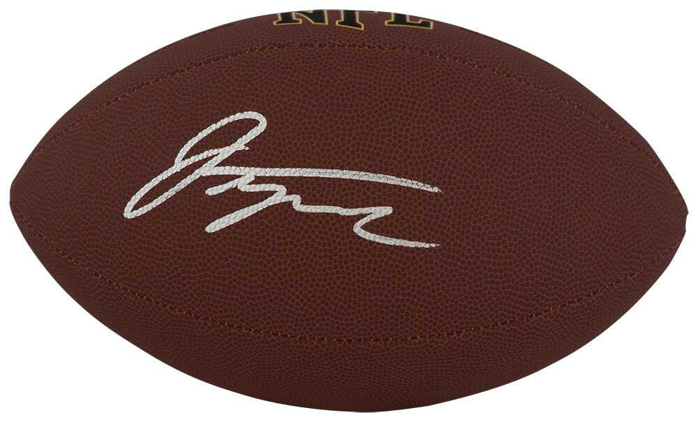 Jonthan Taylor Signed Wilson Super Grip Full Size NFL Football