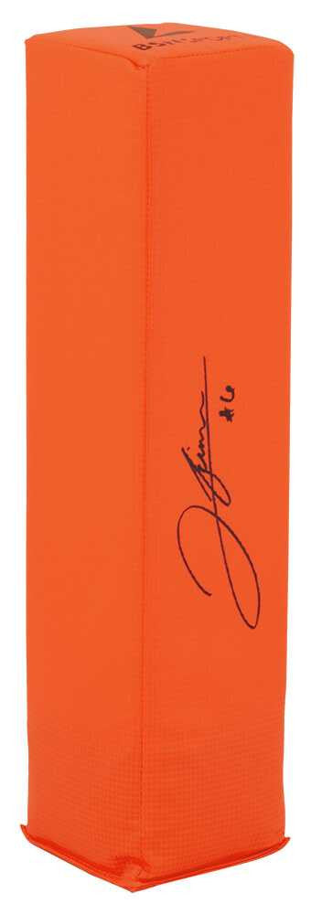 Jordan Faison Signed BSN Orange Endzone Football Pylon
