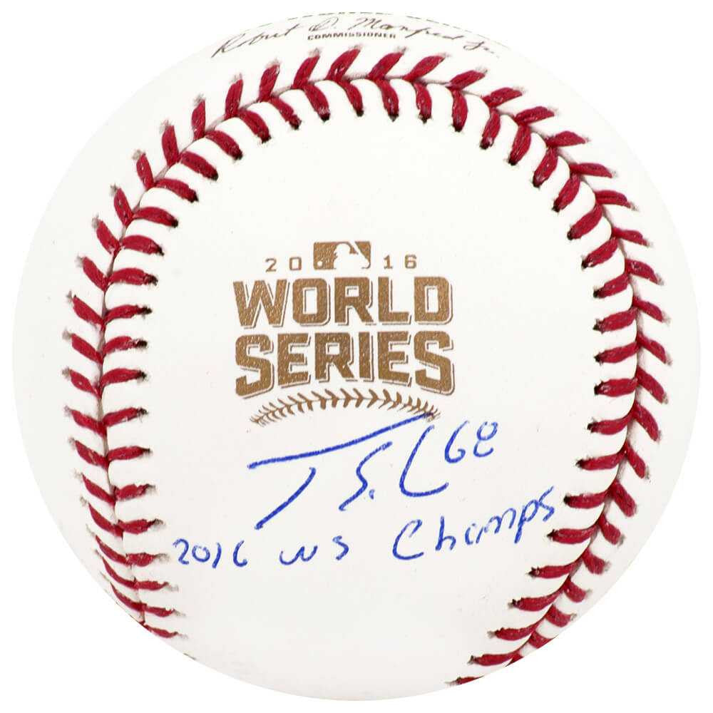 Jorge Soler Signed Rawlings 2016 World Series (Chicago Cubs) Baseball w/16 WS Champs - Schwartz Authenticated