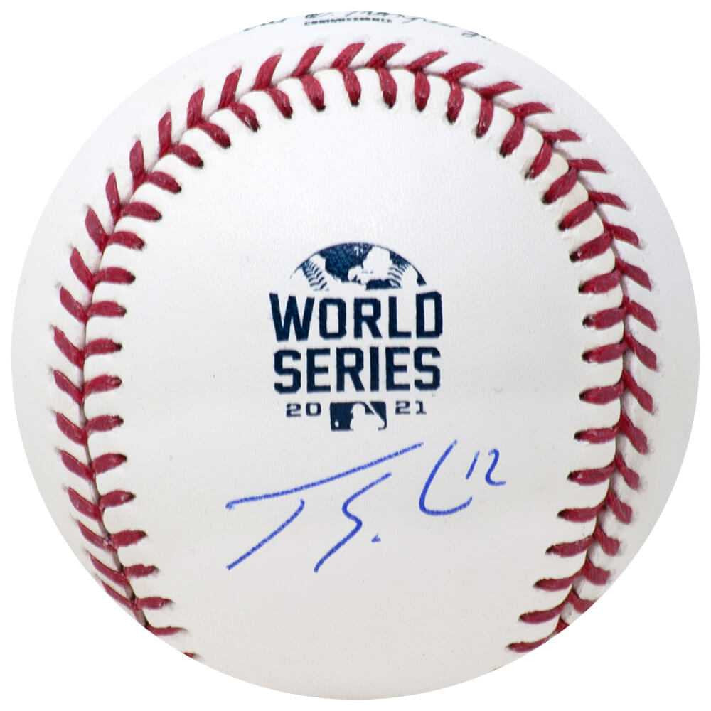 Jorge Soler Signed Rawlings Official 2021 World Series Baseball - Schwartz Authenticated