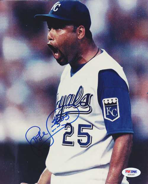 Jose Lima Autographed 8x10 Photo Kansas City Royals PSA/DNA #S39287