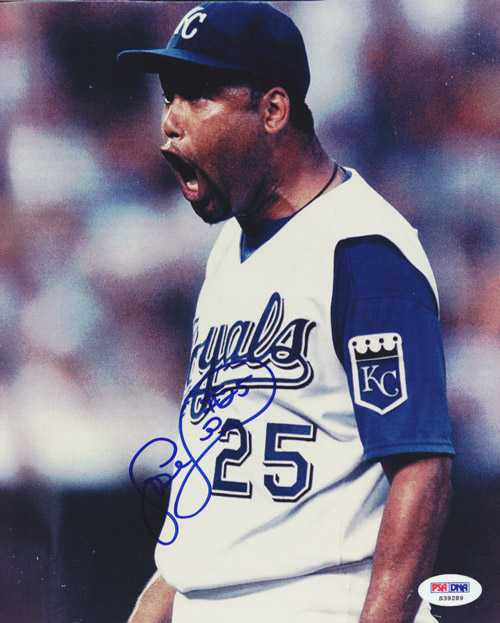 Jose Lima Autographed 8x10 Photo Kansas City Royals PSA/DNA #S39289