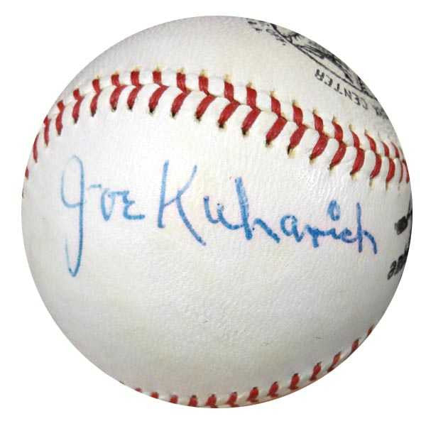 Joseph Joe Kuharich Autographed NL Giles Baseball Notre Dame Fighting Irish PSA/DNA #W05063
