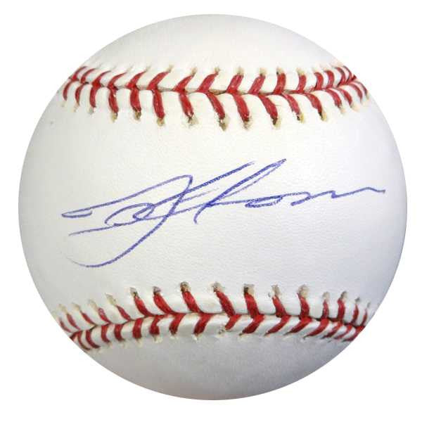 Josh Anderson Autographed MLB Baseball Braves, Tigers TriStar Holo #6056061