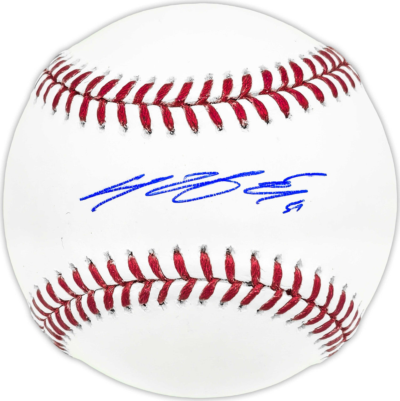 Jung Hoo Lee Autographed Official MLB Baseball San Francisco Giants Beckett BAS Witness