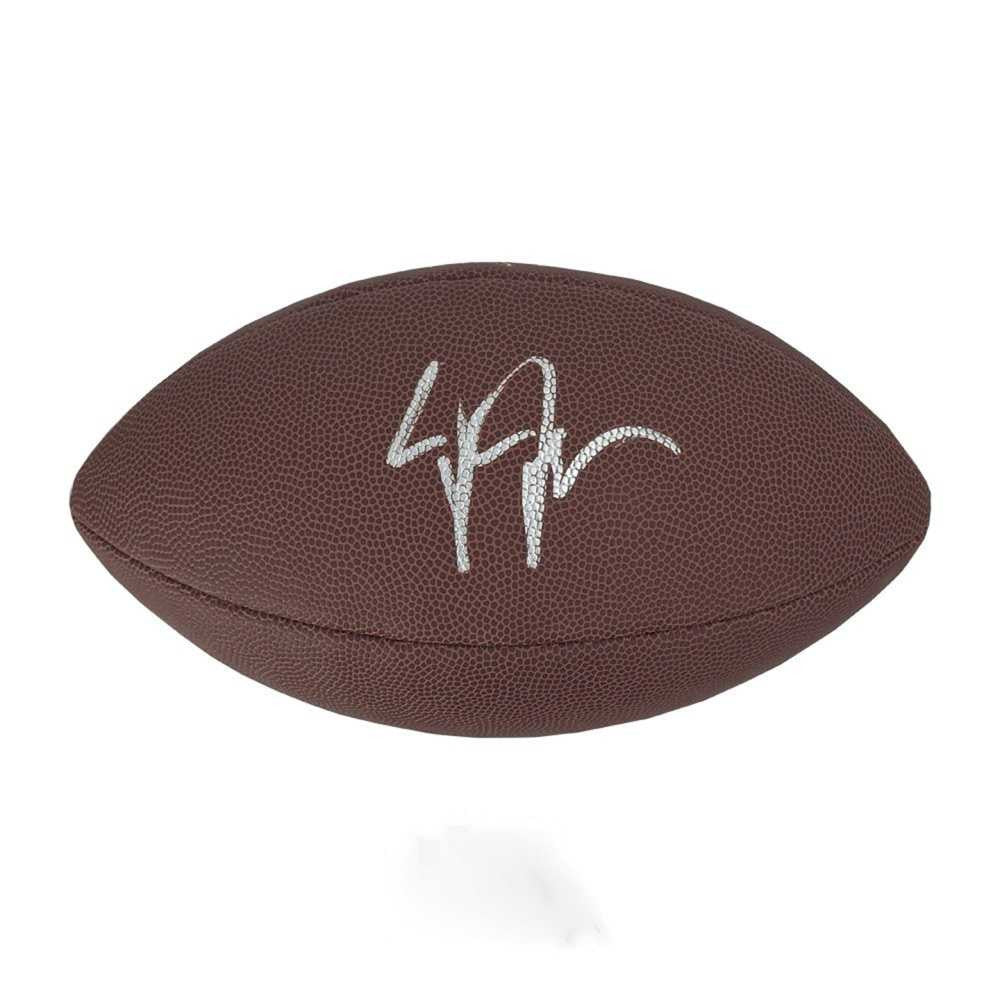 Justin Jefferson Signed Wilson NFL Football – BAS COA